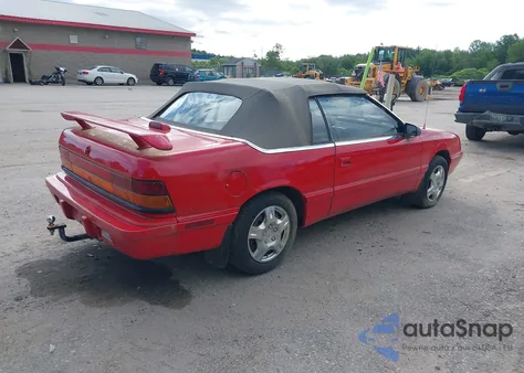 1993 Chrysler Lebaron из США, поврежденный, VIN 1C3XU4533PF668528